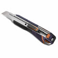 Cuchillo Cortador de Precisión con Seguro Negro/Naranja