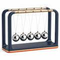 Pendulo de Newton Cinético Azul y Plateado
