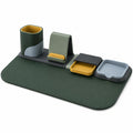 Organizador de Escritorio Multifuncional Verde, Amarillo y Azul