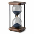 Reloj de Arena Decorativo de Madera y Negro 30 Minutos