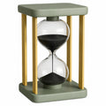 Reloj de Arena Decorativo Verde y Amarillo