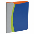 Carpeta organizadora azul/verde/naranja